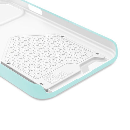 Aqua Heart (Magsafe-compatible Card Holder)