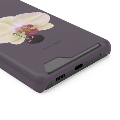 Cherry Orchids (Magsafe-compatible Card Holder)