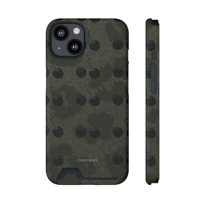 Black Cherri Cheetah (Magsafe Card Holder)