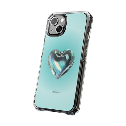 Aqua Heart (Impact: Clear Magsafe/Magnetic)