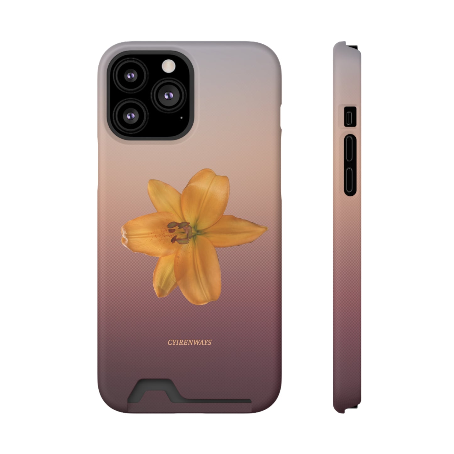 Vibrant Lily (Magsafe-compatible Card Holder)