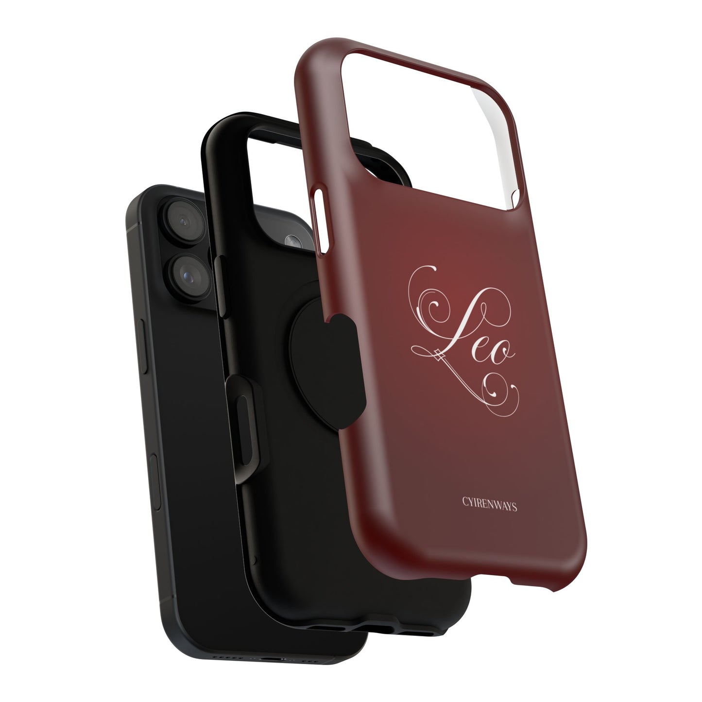 Leo's Burgundy (Armoured- Magsafe compatible)