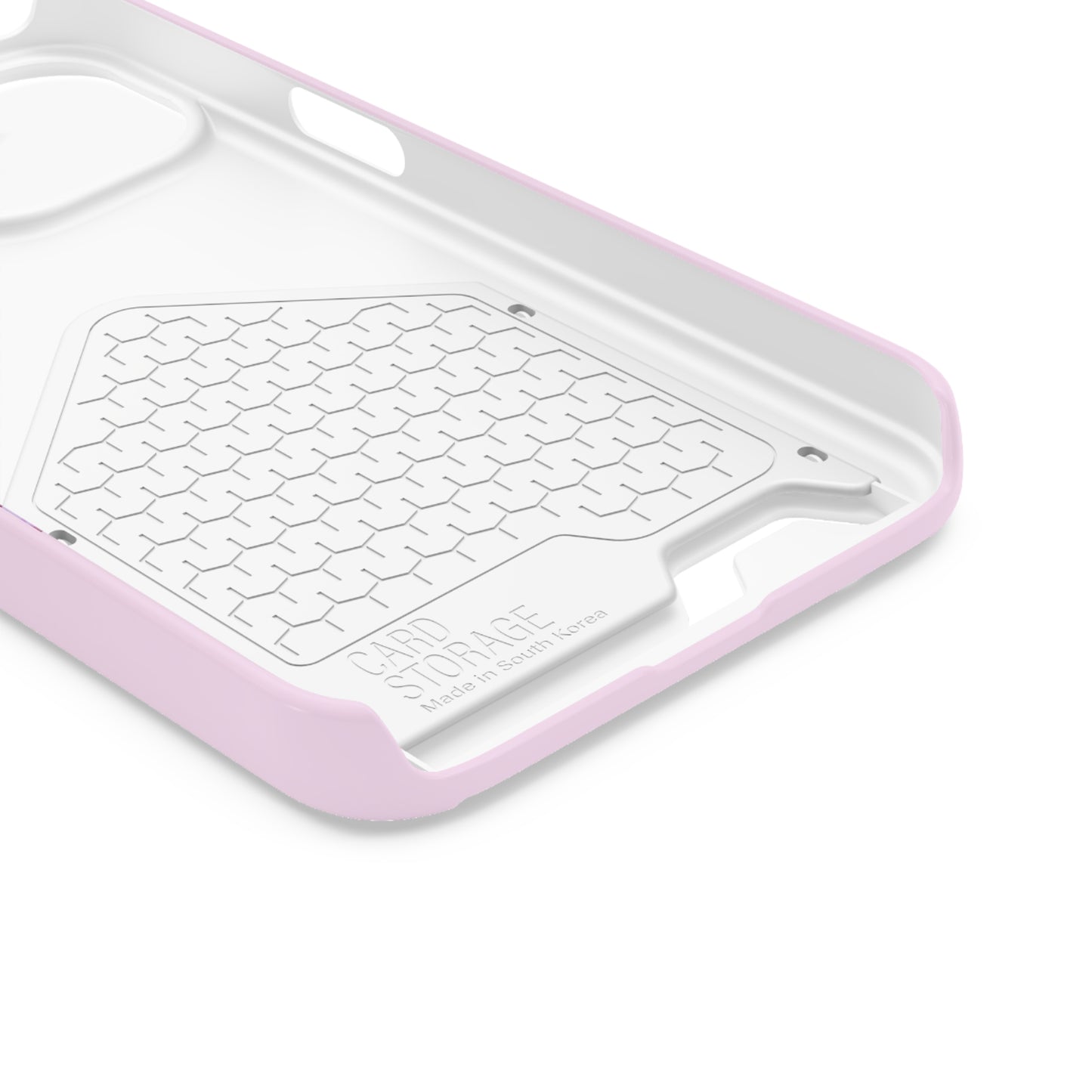 Pink Callistephus (Magsafe-compatible Card Holder)