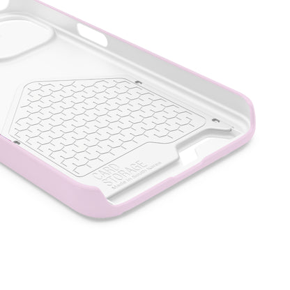 Pink Callistephus (Magsafe-compatible Card Holder)