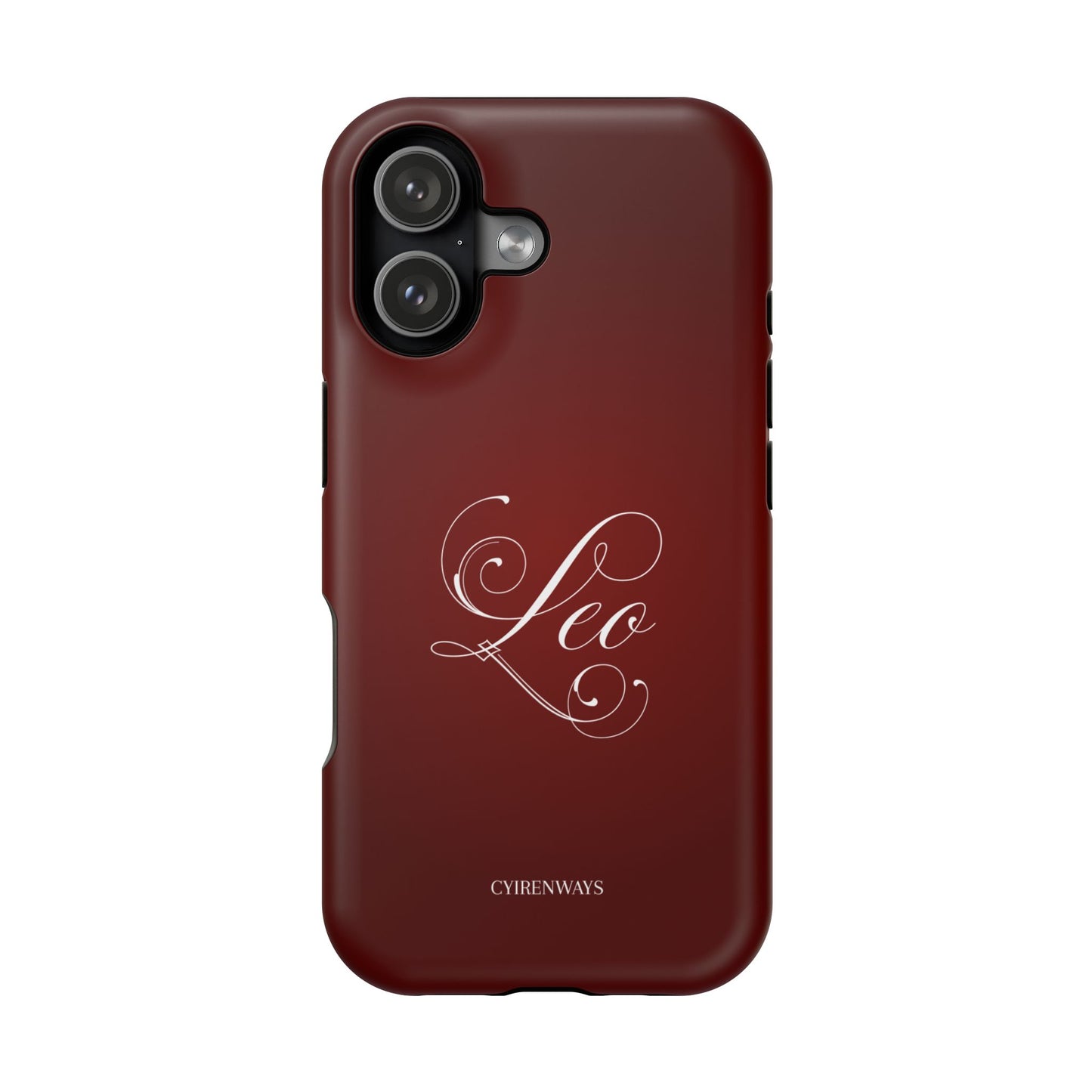 Leo's Burgundy (Armoured- Magsafe compatible)