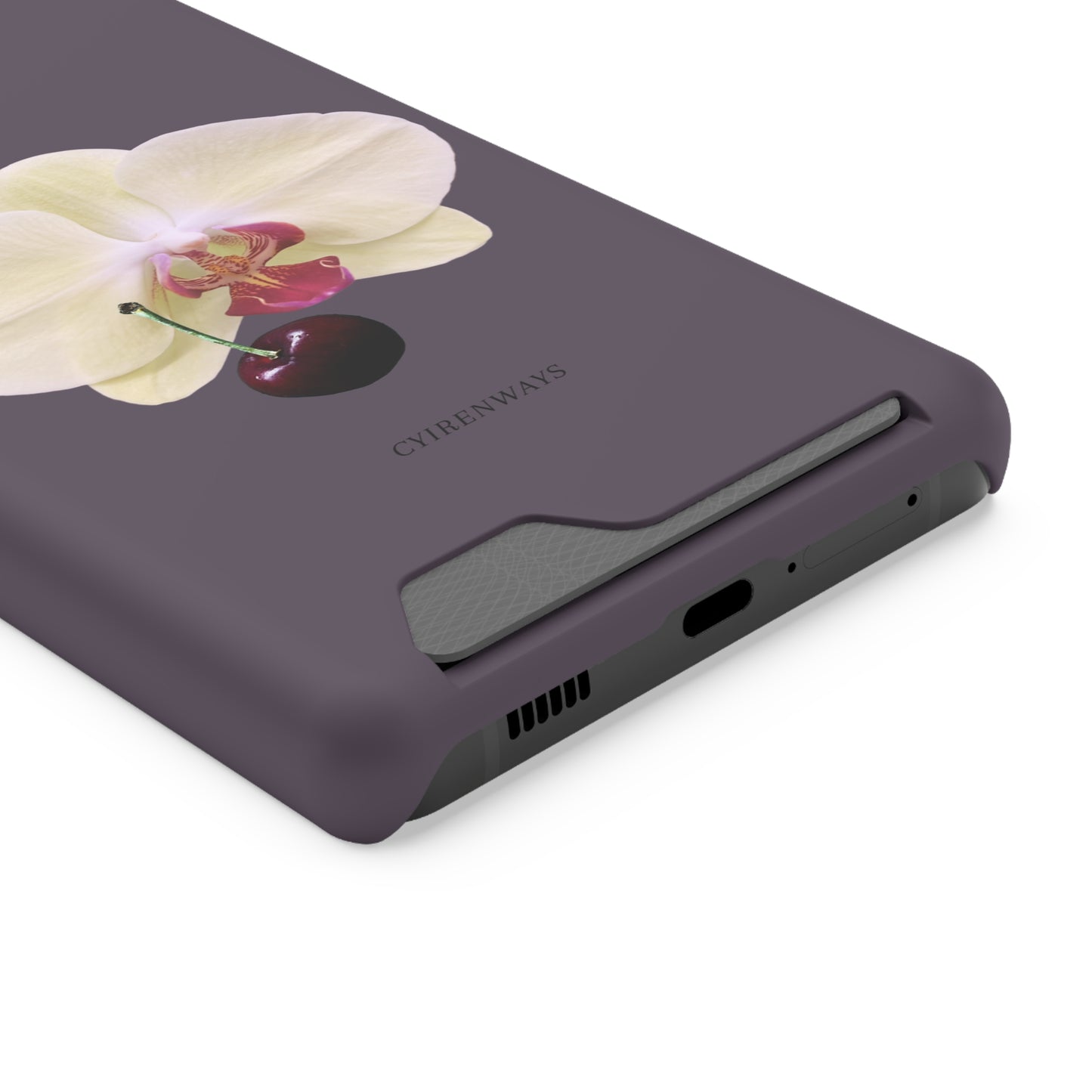 Cherry Orchids (Magsafe-compatible Card Holder)