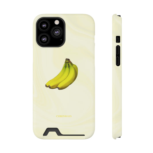 Banana Swirl (Magsafe-compatible Card Holder)