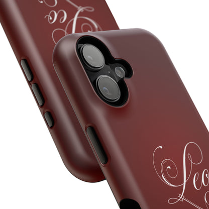 Leo's Burgundy (Armoured- Magsafe compatible)