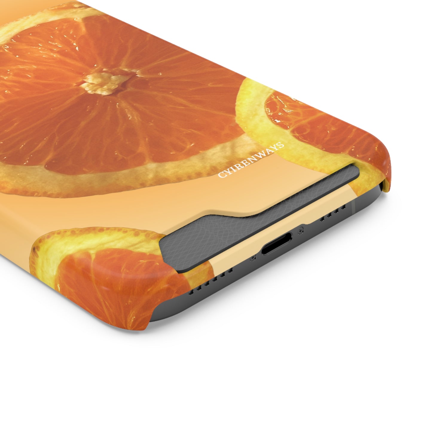 Sweet Orange (Magsafe-compatible Card Holder)