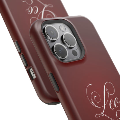 Leo's Burgundy (Armoured- Magsafe compatible)
