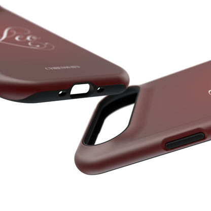 Leo's Burgundy (Armoured- Magsafe compatible)