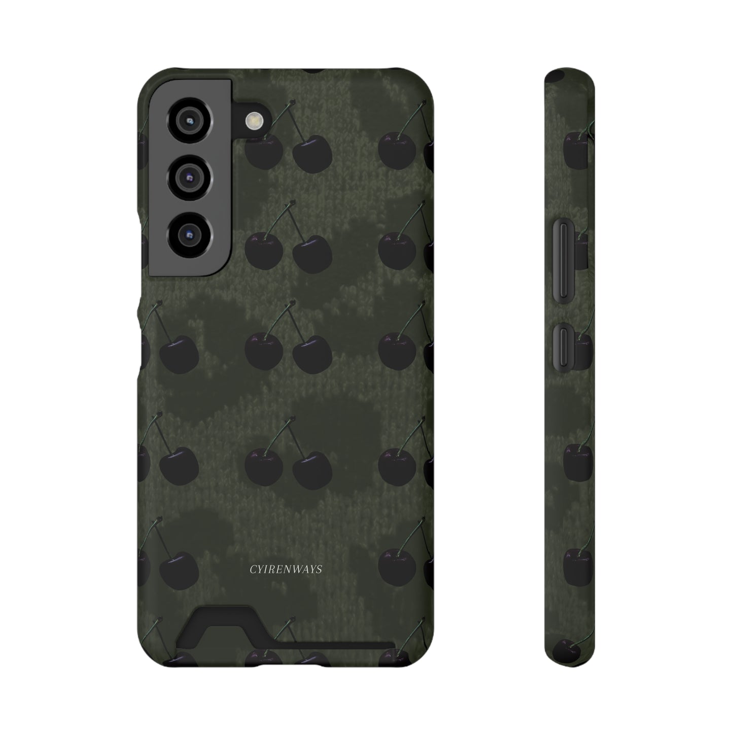 Black Cherri Cheetah (Magsafe Card Holder)