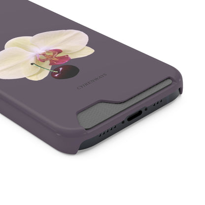 Cherry Orchids (Magsafe-compatible Card Holder)