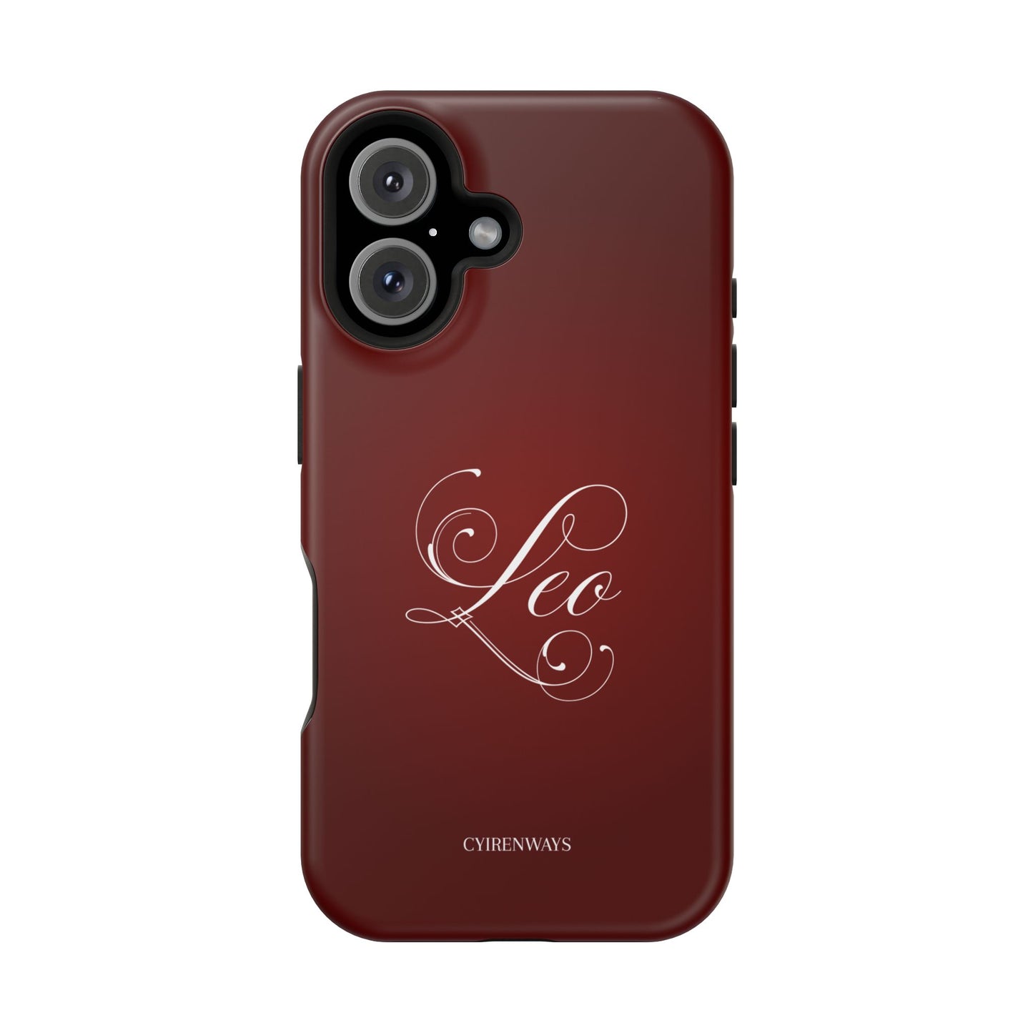 Leo's Burgundy (Armoured- Magsafe compatible)