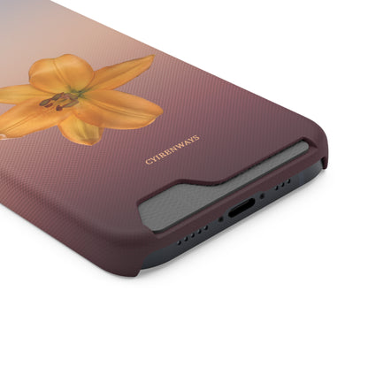 Vibrant Lily (Magsafe-compatible Card Holder)
