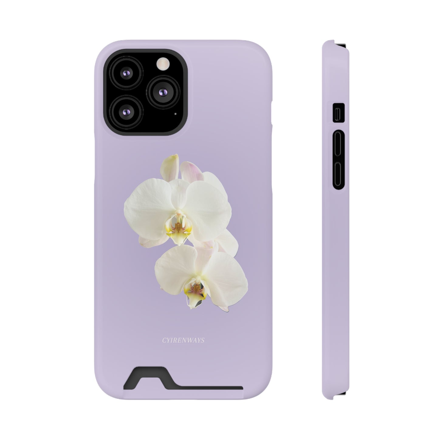 Dreamy Orchids (Magsafe-compatible Card Holder)