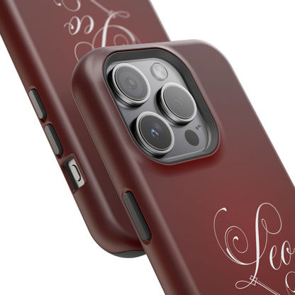 Leo's Burgundy (Armoured- Magsafe compatible)