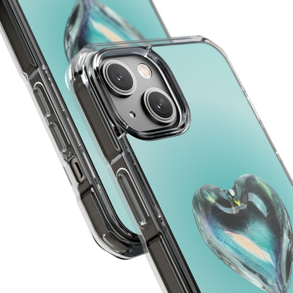 Aqua Heart (Impact: Clear Magsafe/Magnetic)