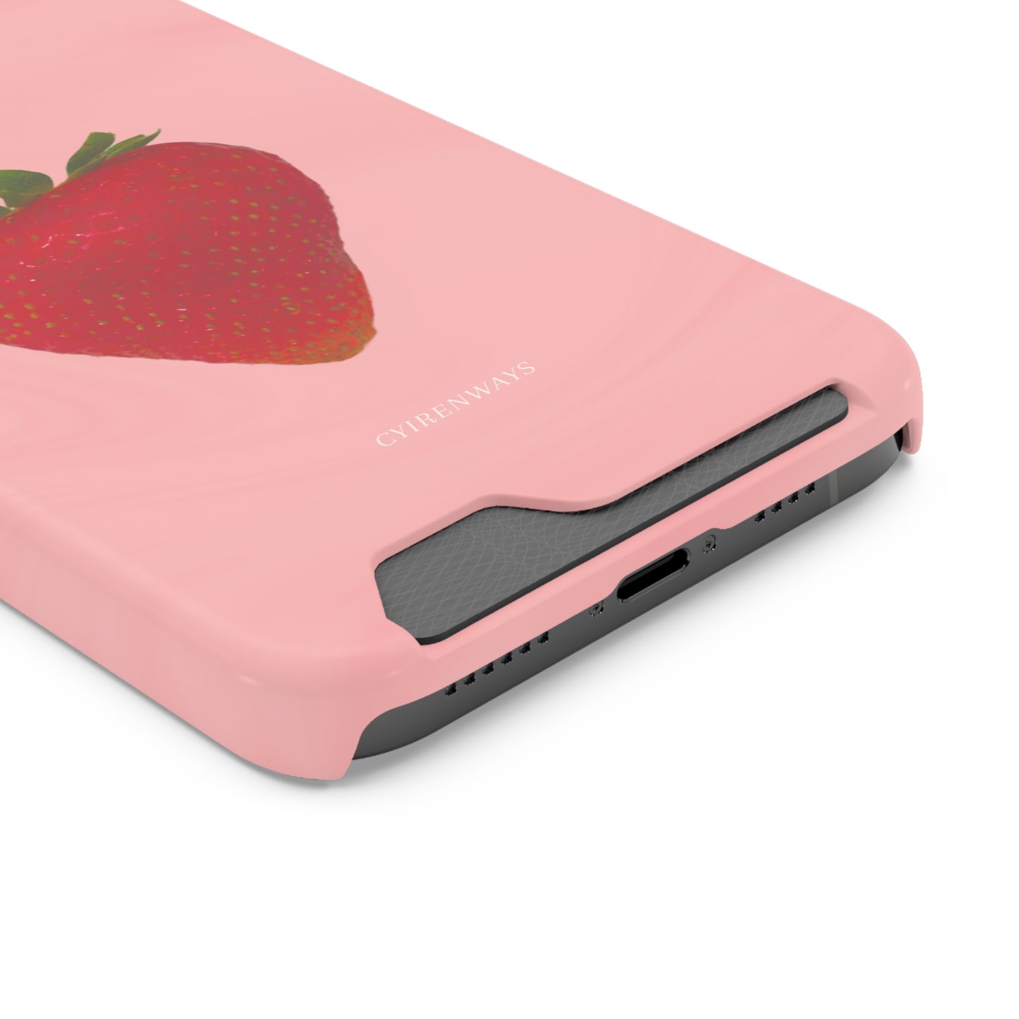 Strawberry Swirl (Magsafe-compatible Card Holder)