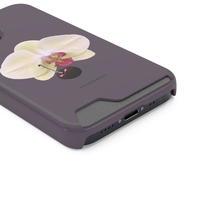 Cherry Orchids (Magsafe-compatible Card Holder)