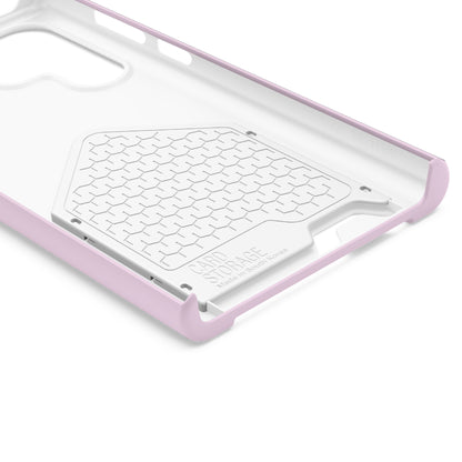 Pink Callistephus (Magsafe-compatible Card Holder)