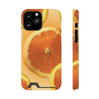 Sweet Orange (Magsafe-compatible Card Holder)