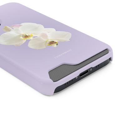 Dreamy Orchids (Magsafe-compatible Card Holder)