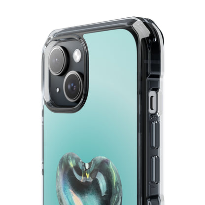 Aqua Heart (Impact: Clear Magsafe/Magnetic)
