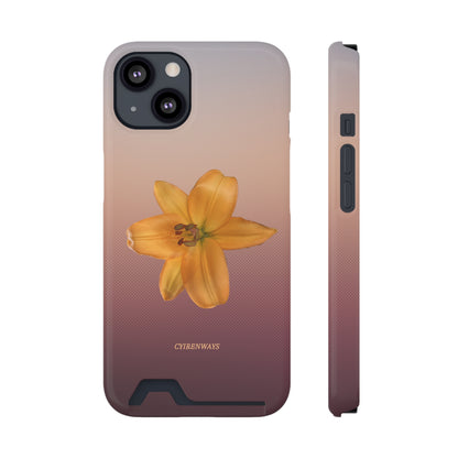 Vibrant Lily (Magsafe-compatible Card Holder)