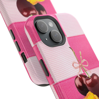 Cherry Checkered (Armoured Magsafe)