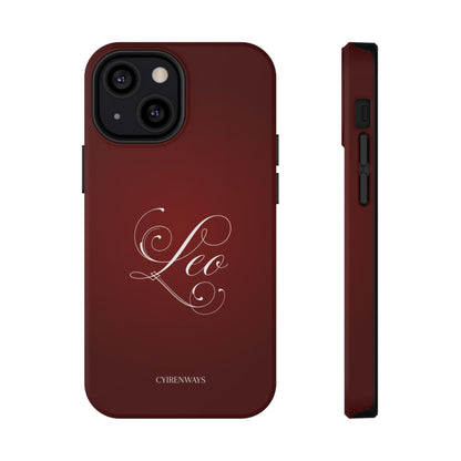 Leo's Burgundy (Armoured- Magsafe compatible)