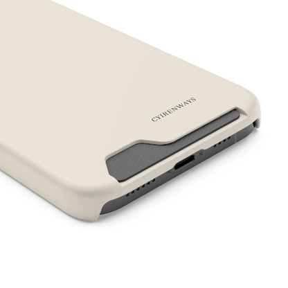 Cream  (Magsafe Card Holder)