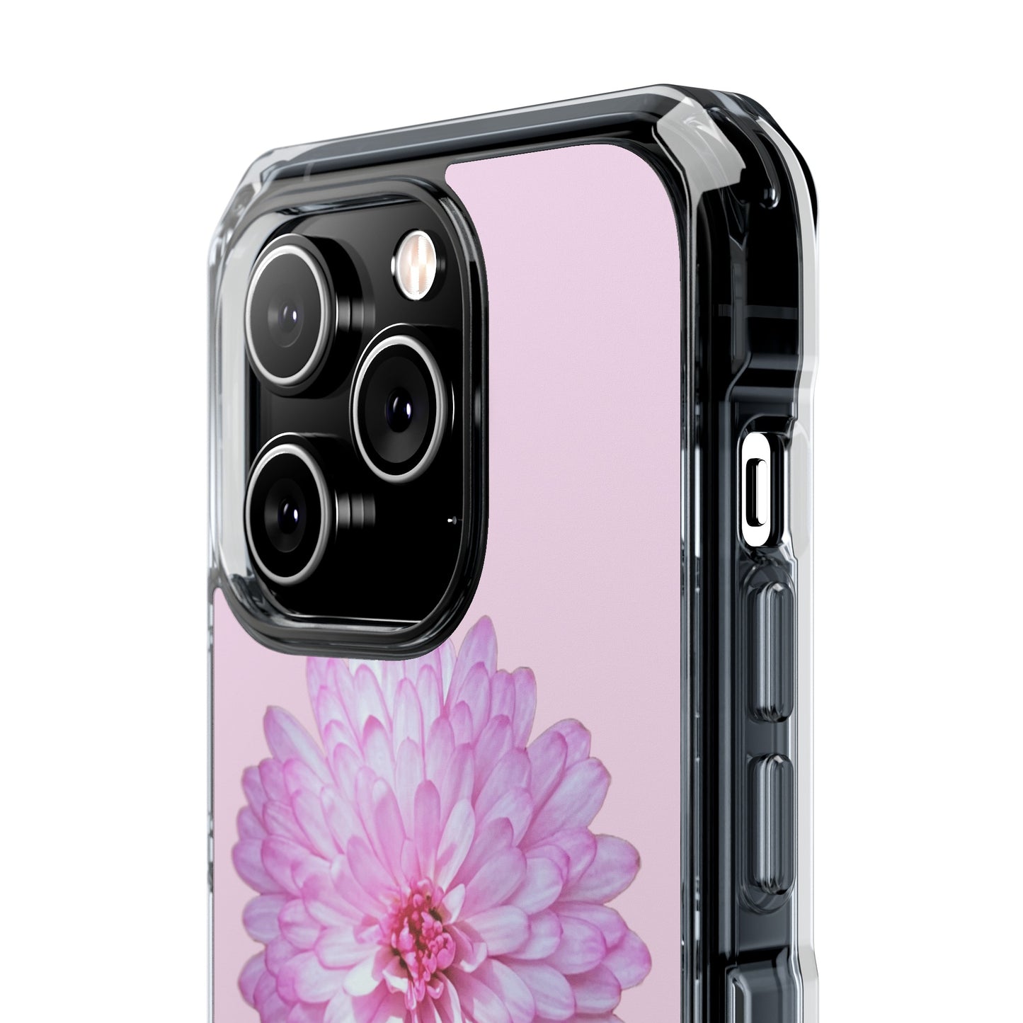 Pink Callistephus (Impact: Clear Magsafe-compatible/Magnetic)