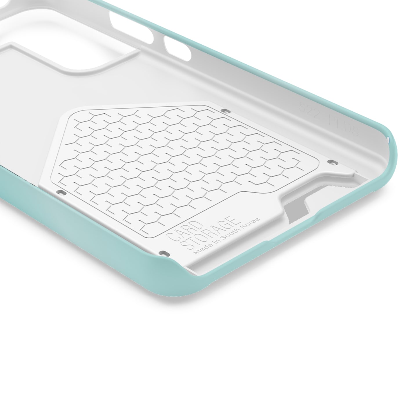 Aqua Heart (Magsafe-compatible Card Holder)