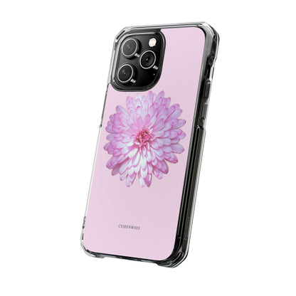 Pink Callistephus (Impact: Clear Magsafe-compatible/Magnetic)