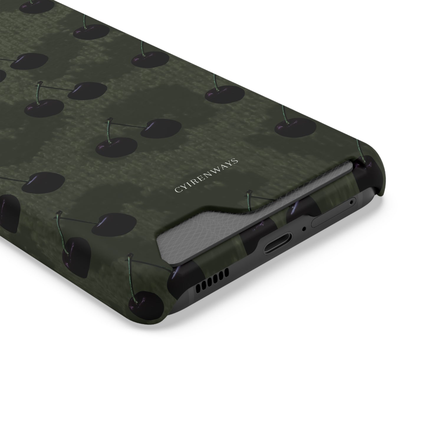 Black Cherri Cheetah (Magsafe Card Holder)