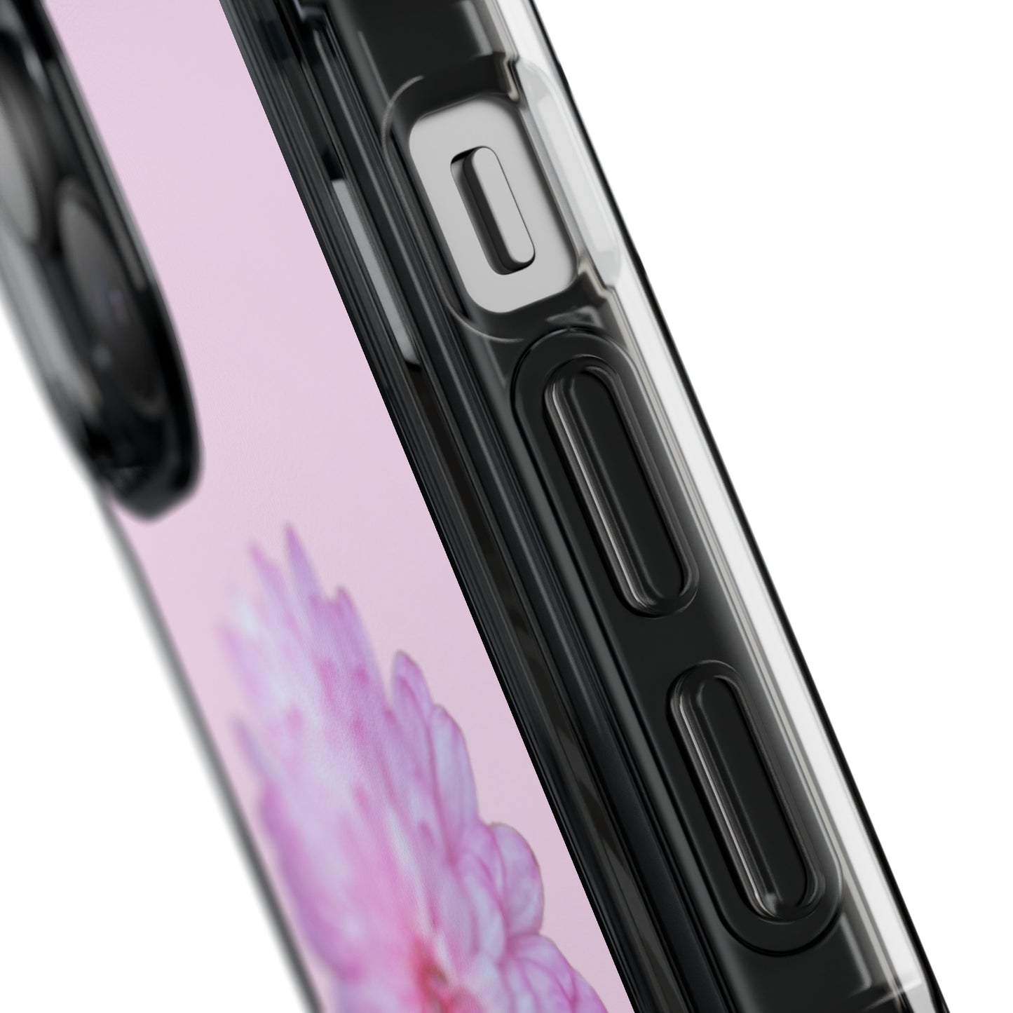 Pink Callistephus (Impact: Clear Magsafe-compatible/Magnetic)