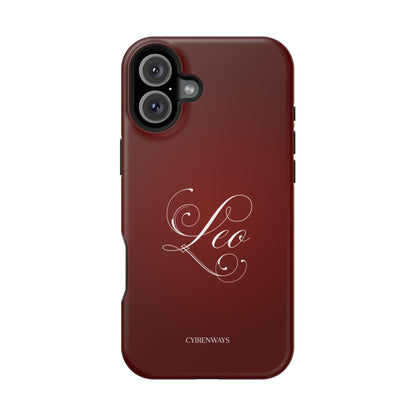 Leo's Burgundy (Armoured- Magsafe compatible)