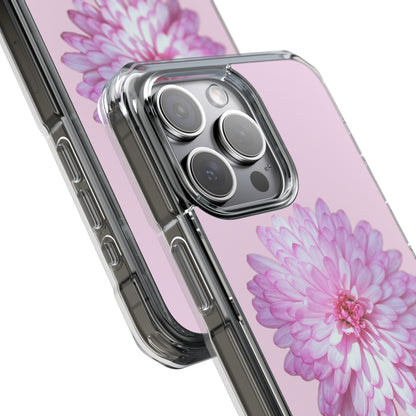 Pink Callistephus (Impact: Clear Magsafe-compatible/Magnetic)