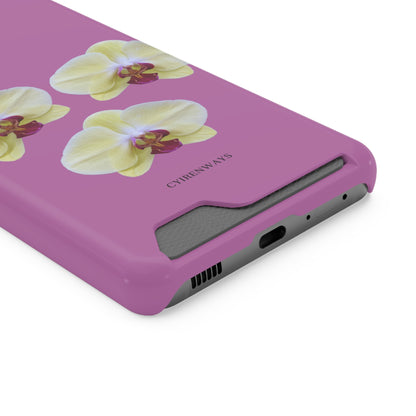 Hot Orchids (Magsafe-compatible Card Holder)