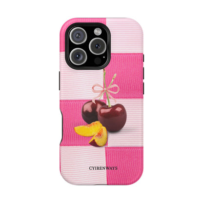 Cherry Checkered (Armoured Magsafe)