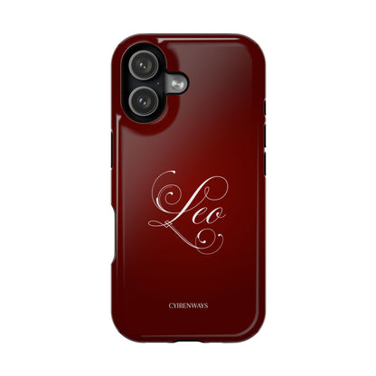 Leo's Burgundy (Armoured- Magsafe compatible)