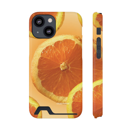 Sweet Orange (Magsafe-compatible Card Holder)