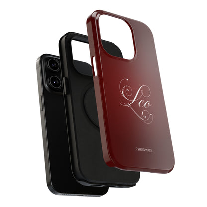 Leo's Burgundy (Armoured- Magsafe compatible)