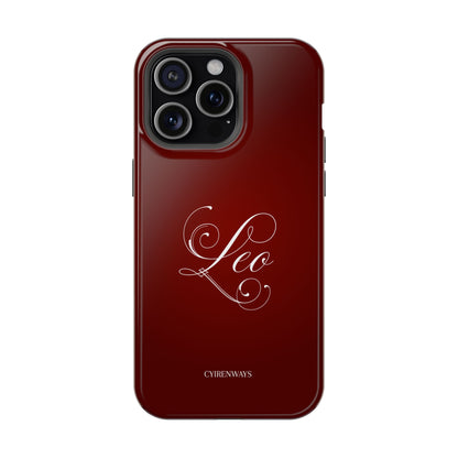 Leo's Burgundy (Armoured- Magsafe compatible)