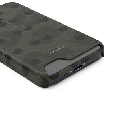 Black Cherri Cheetah (Magsafe Card Holder)