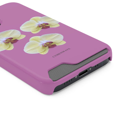 Hot Orchids (Magsafe-compatible Card Holder)