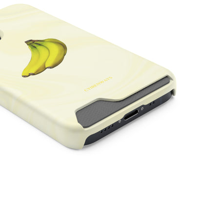 Banana Swirl (Magsafe-compatible Card Holder)