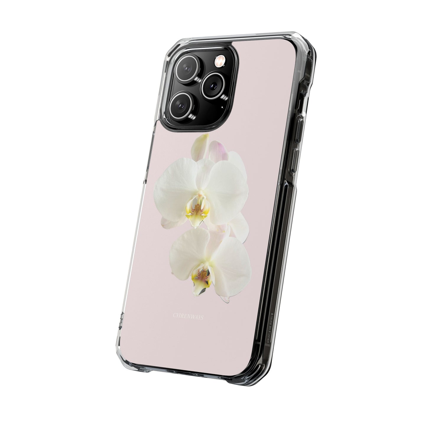 Calm Orchids (Impact:Clear Magsafe-compatible/Magnetic)