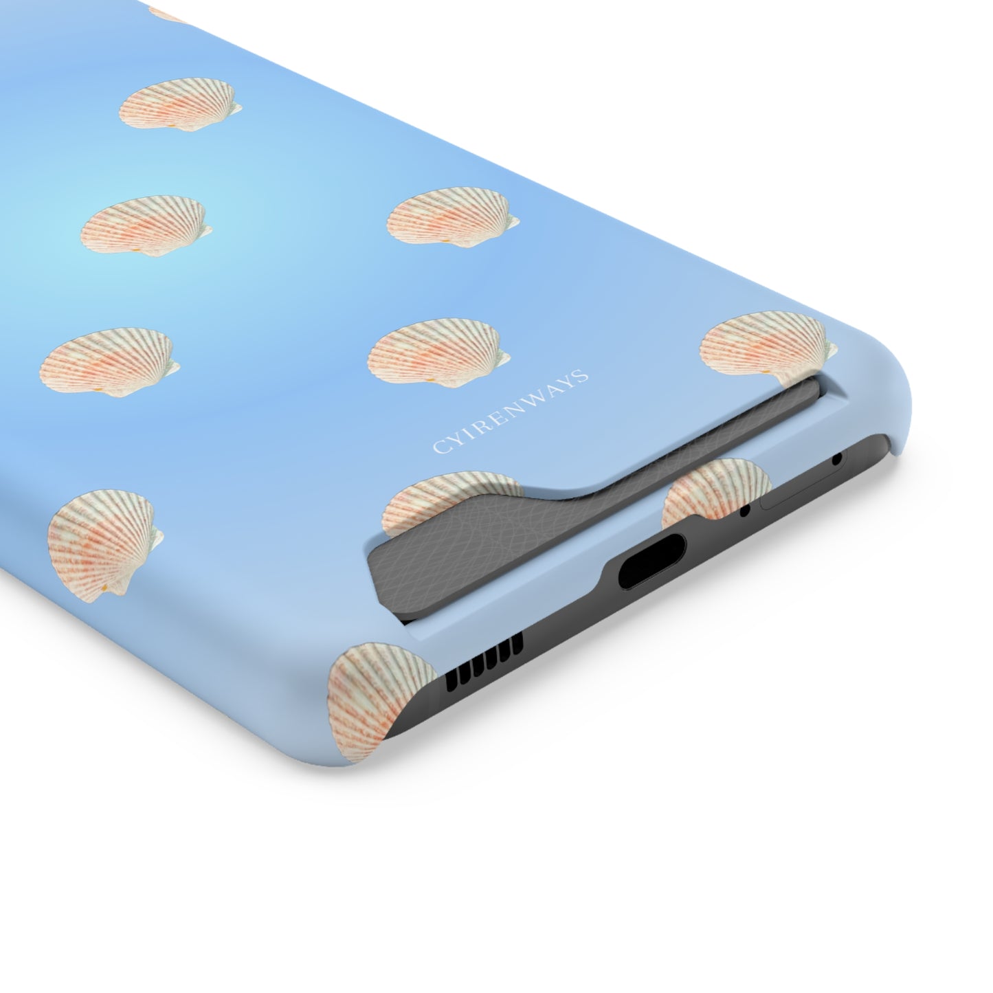 Oceanic Shell (Magsafe-compatible Card Holder)
